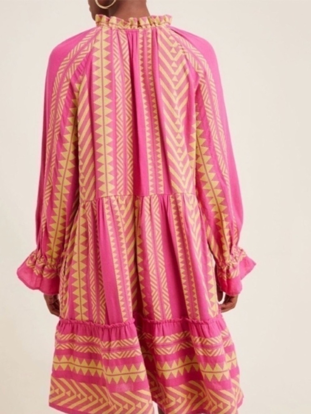 Anthropologie MAEVE Dominique Embroidered Mini Dress SMALL - Picture 13 of 13